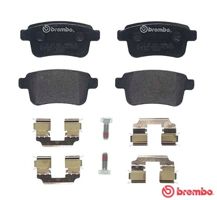 A.B.S. P 68 043 BREMBO Bremsbelagsatz, Scheibenbremse
